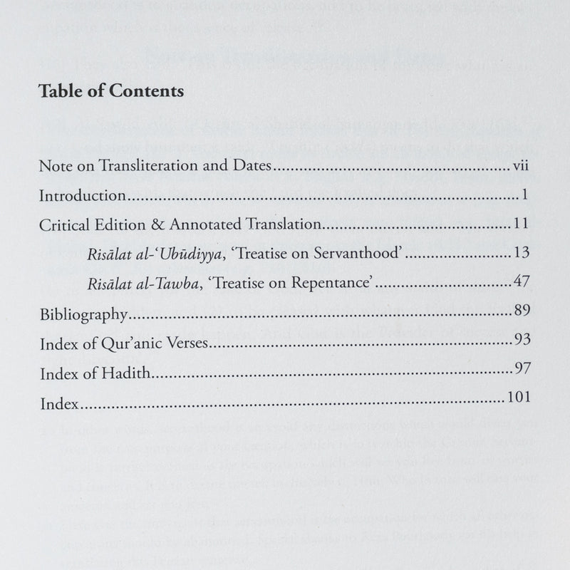 On Servanthood and Repentance