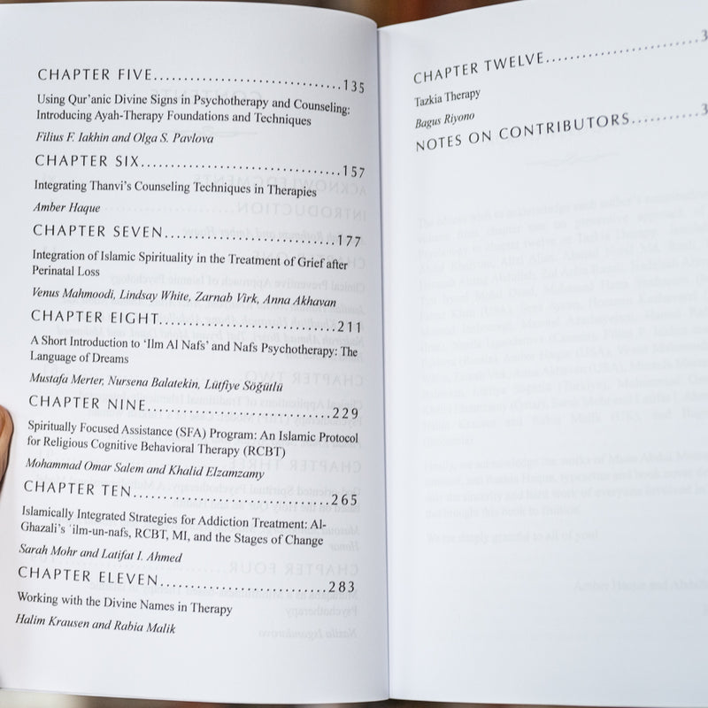 Clinical Applications of Islamic Psychology