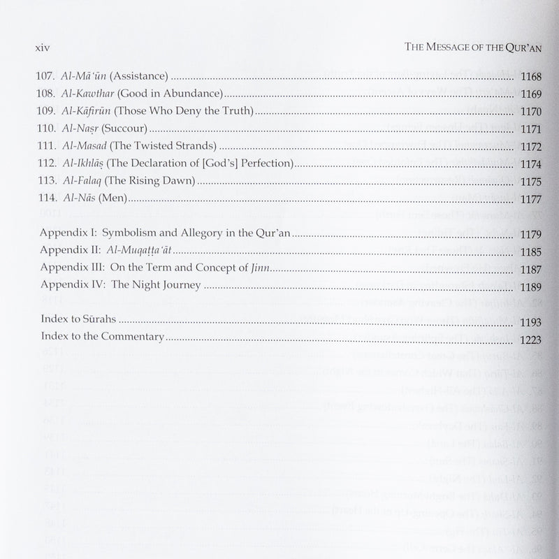 The Message of the Quran