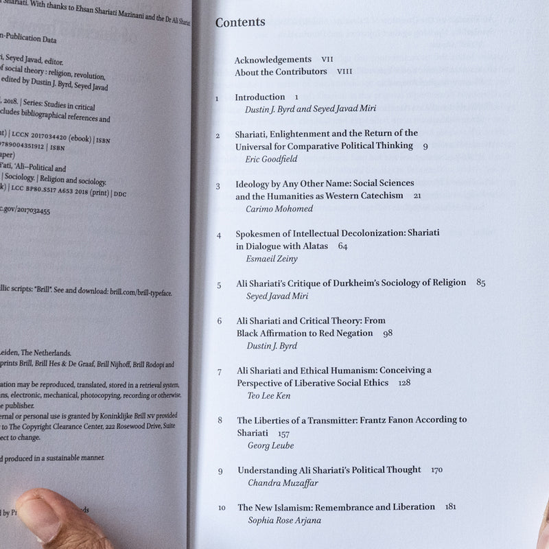 Ali Shariati and the Future of Social Theory