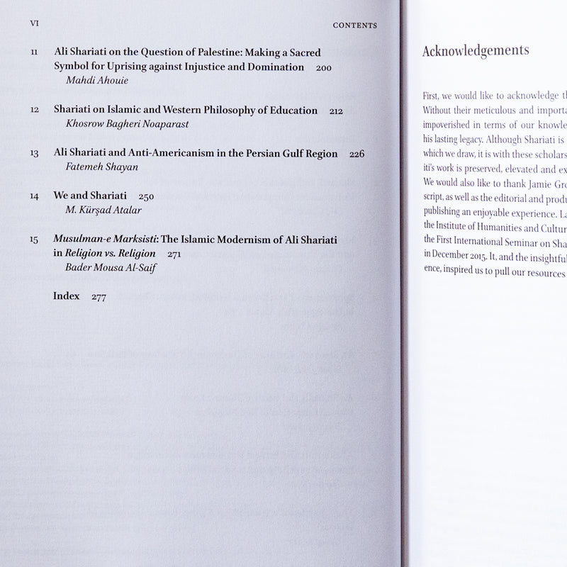 Ali Shariati and the Future of Social Theory