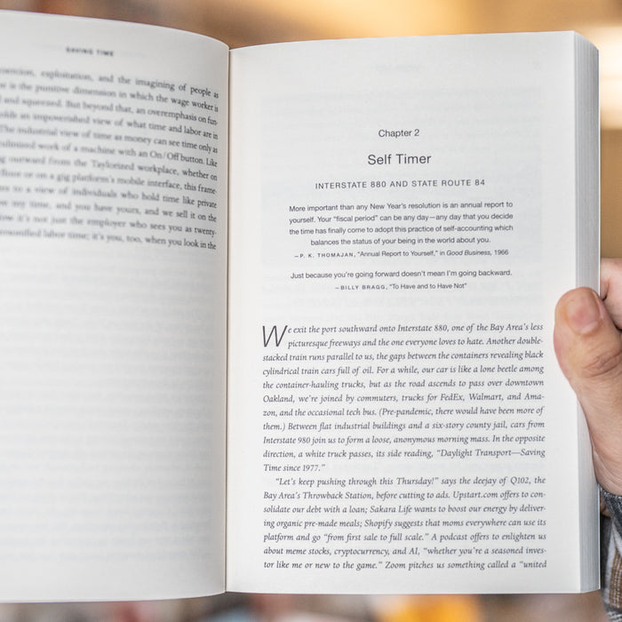 Saving Time: Discovering a Life Beyond the Clock — Wardah Books