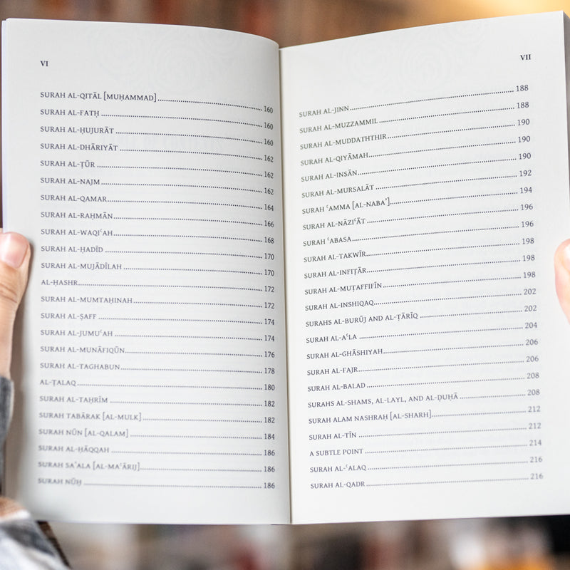 Inner Dimensions from the Order of the Surahs in the Quran