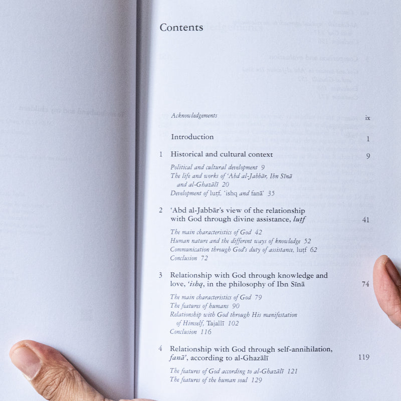 God and Humans in Islamic Thought: Abd Al-Jabbar, Ibn Sina and Al-Ghazali