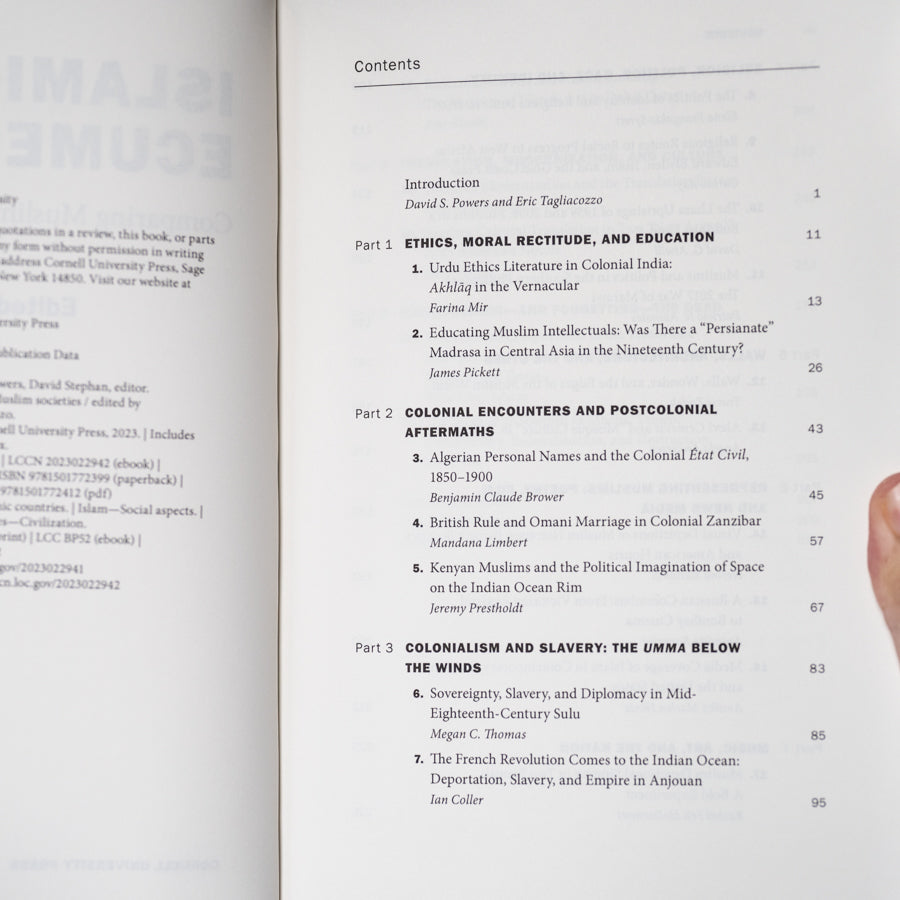 Islamic Ecumene: Comparing Muslim Societies — Wardah Books