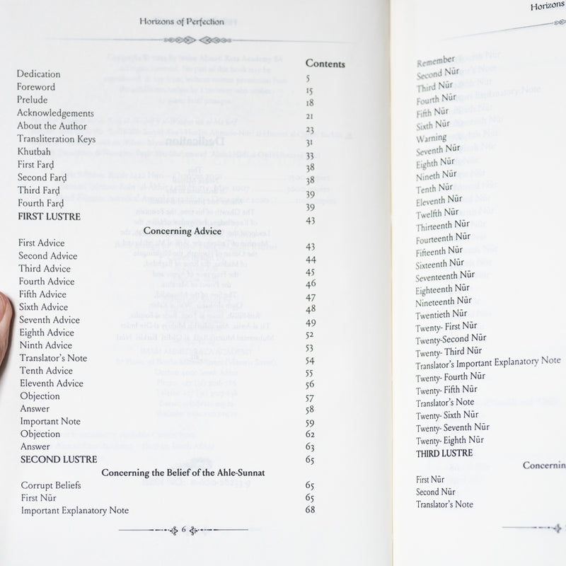 Horizons of Perfection: A Concise Manual of Tasawwuf