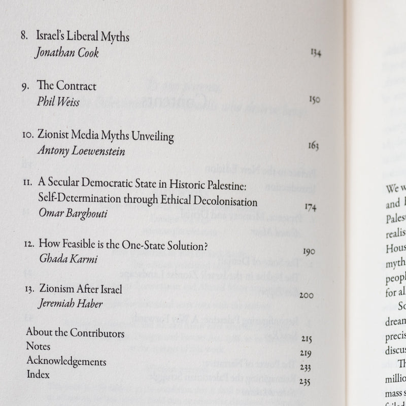 After Zionism: One State for Israel and Palestine