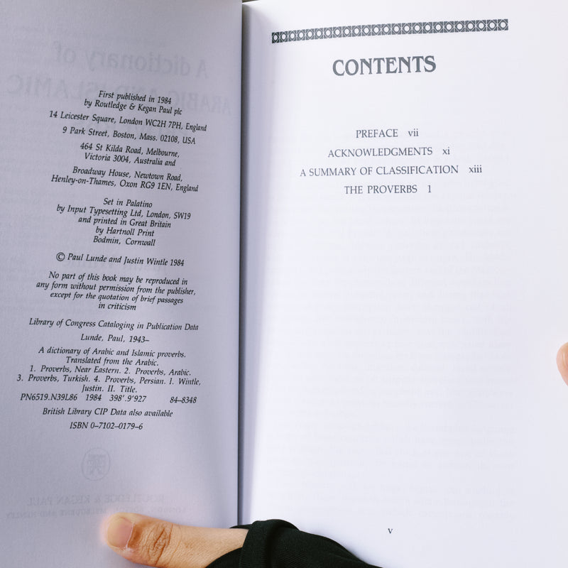A Dictionary of Arabic and Islamic Proverbs
