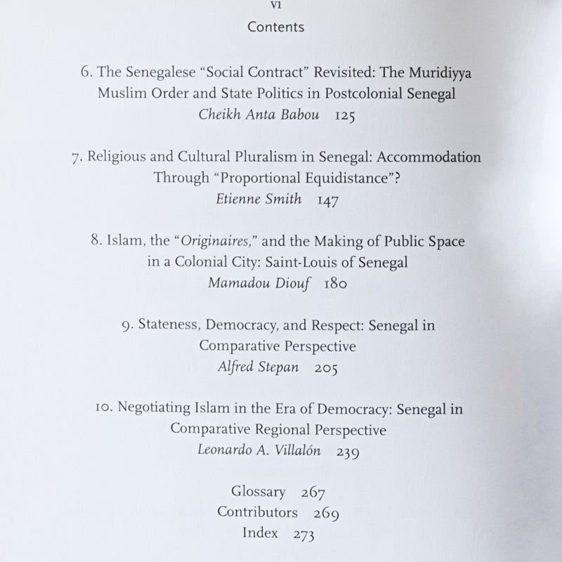 Tolerance, Democracy, and Sufis in Senegal