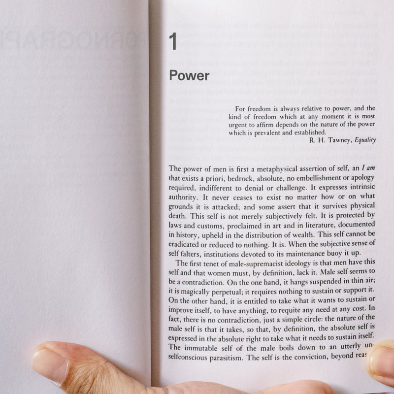 Pornography: Men Possessing Women