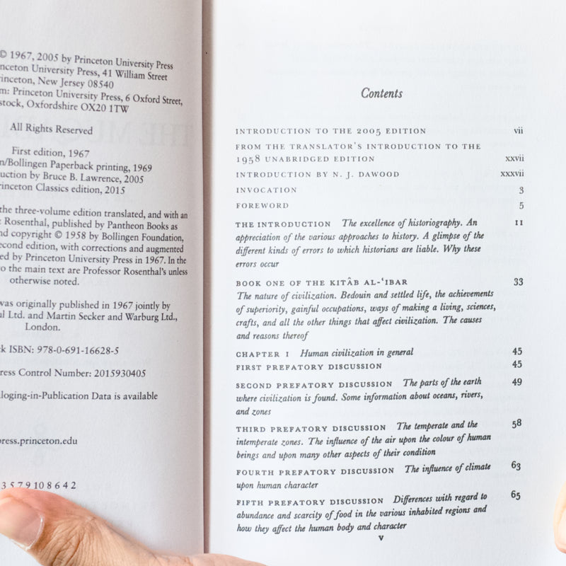 Muqaddimah: An Introduction to History