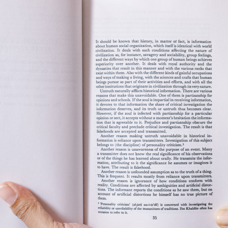 Muqaddimah: An Introduction to History