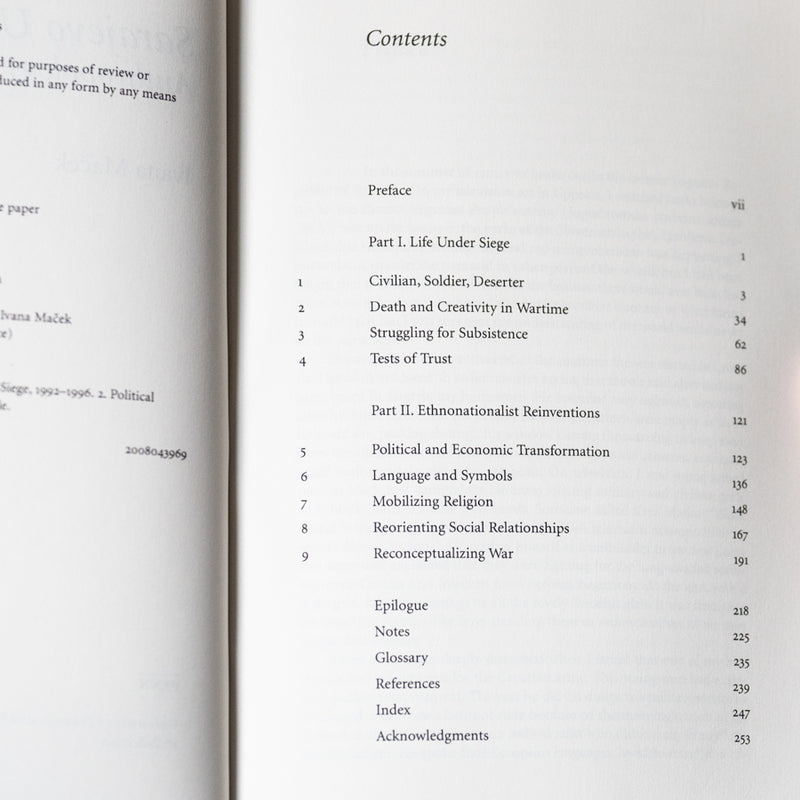 Sarajevo Under Siege: Anthropology in Wartime