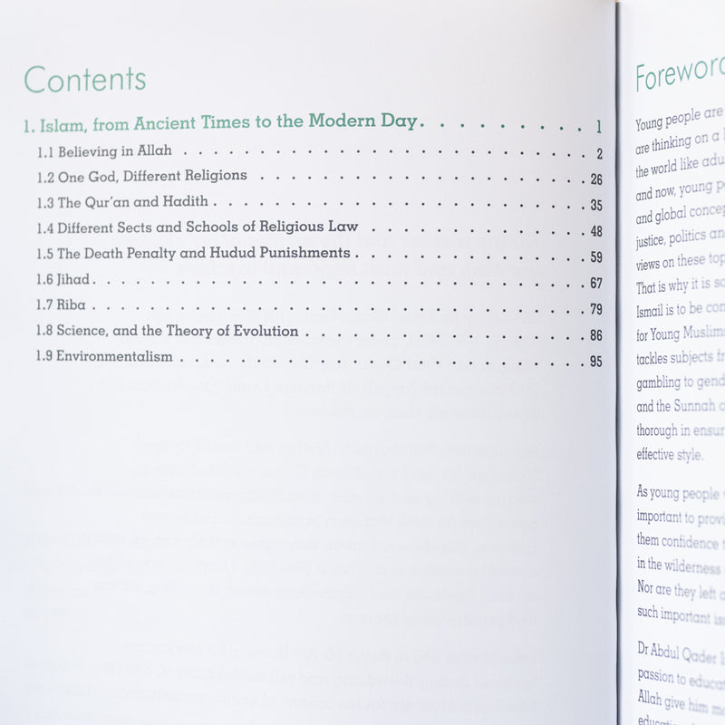 An Introduction to Challenging Topics for Young Muslims Book 1