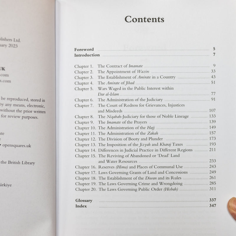 Al-Ahkam As-Sultaniyyah: The Laws of Islamic Governance