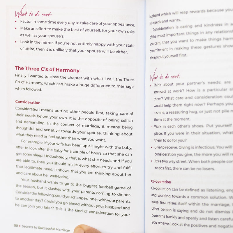 Secrets to a Successful Marriage