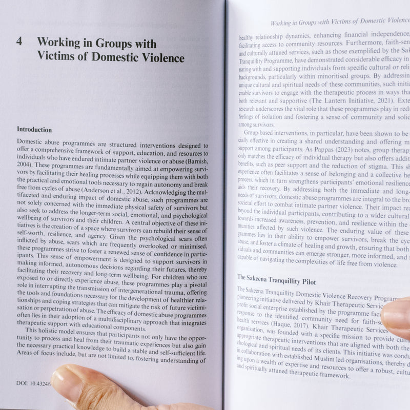 Islamically Integrated Psychotherapy and Domestic Abuse
