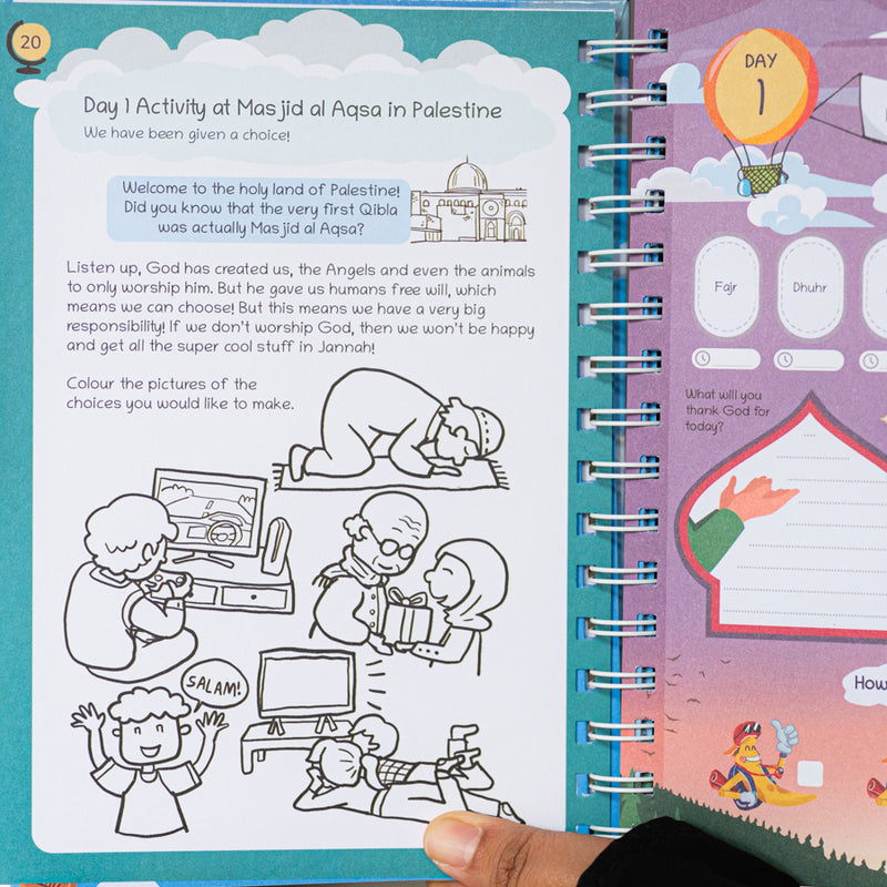 My Prayer Journey: Kids Salah Journal & Activity Book