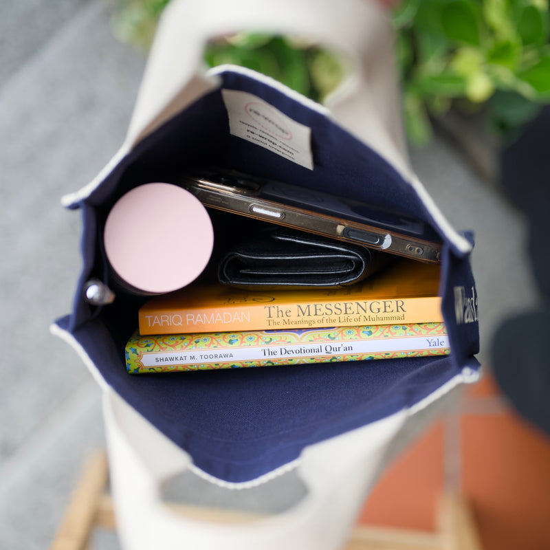 Wardah Books Canvas Mini Tote