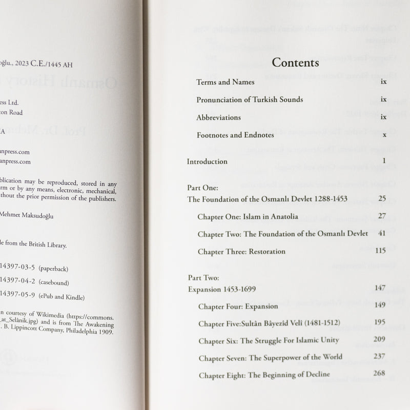 Osmanli History and Institutions