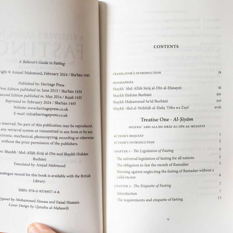 A Believer’s Guide to Fasting