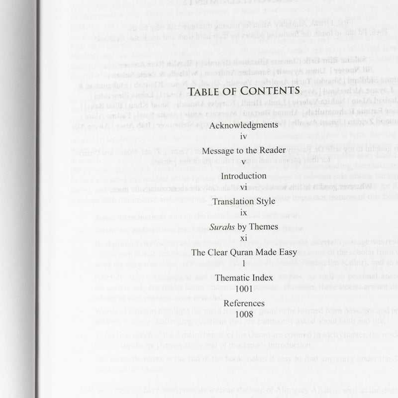 The Clear Quran Made Easy