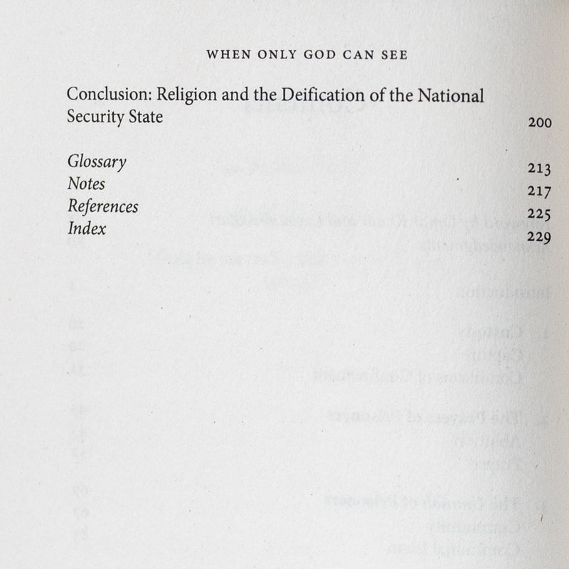 When Only God Can See