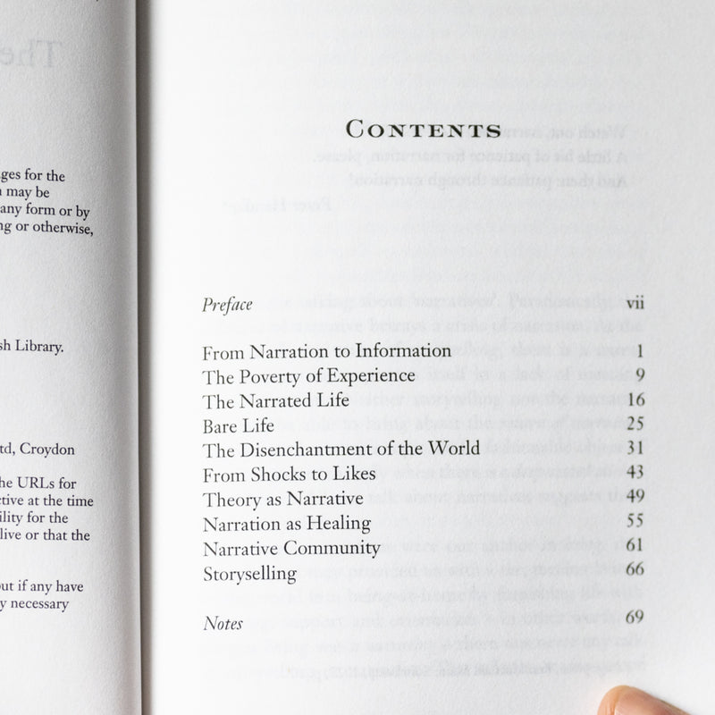 The Crisis of Narration