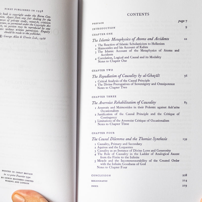 Islamic Occasionalism and its critique by Averroes and Aquinas