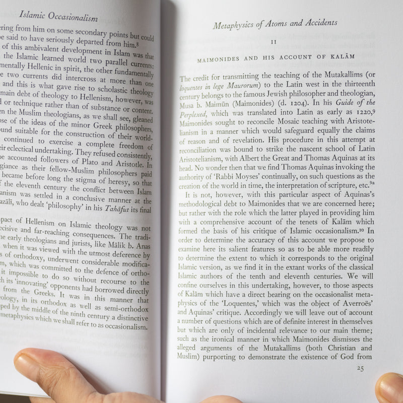 Islamic Occasionalism and its critique by Averroes and Aquinas