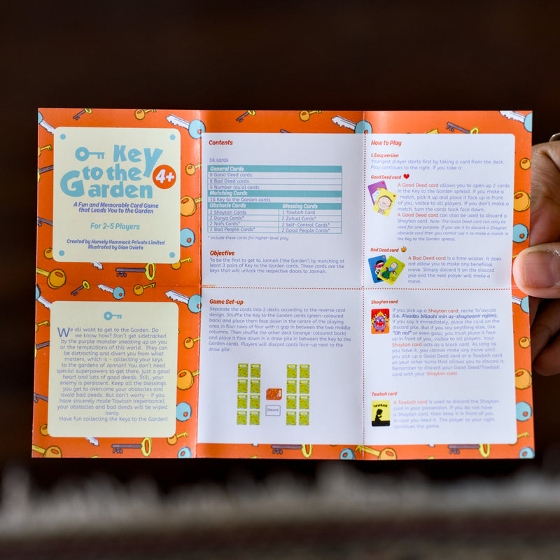 Key to the Garden Card Game