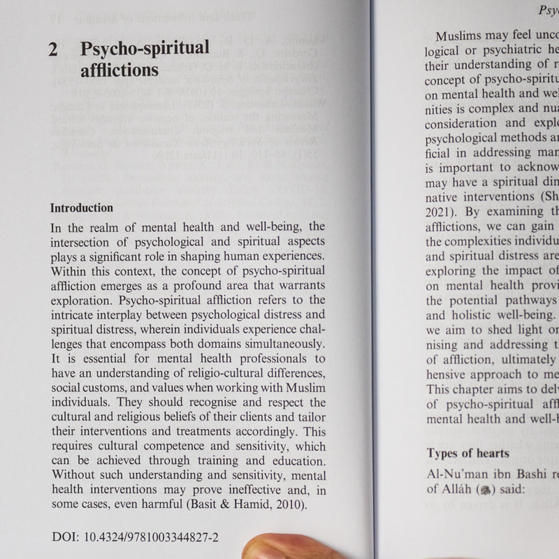 Integrating Spiritual Interventions in Islamic Psychology