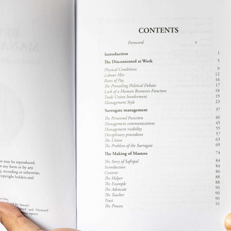 Beyond Management: Toward Establishing Ethical Business