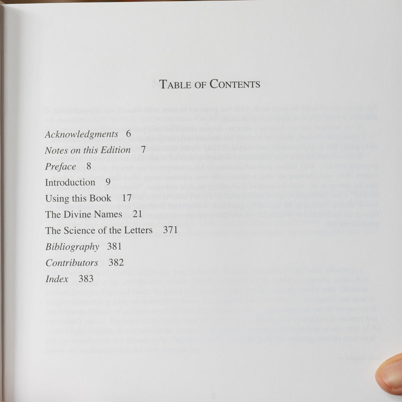 Divine Names: The 99 Healing Names of the One Love