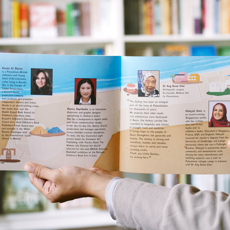 The Donkey Who Carried the War on Her Back (Bilingual)