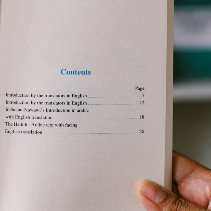 An Nawawi's Forty Hadith