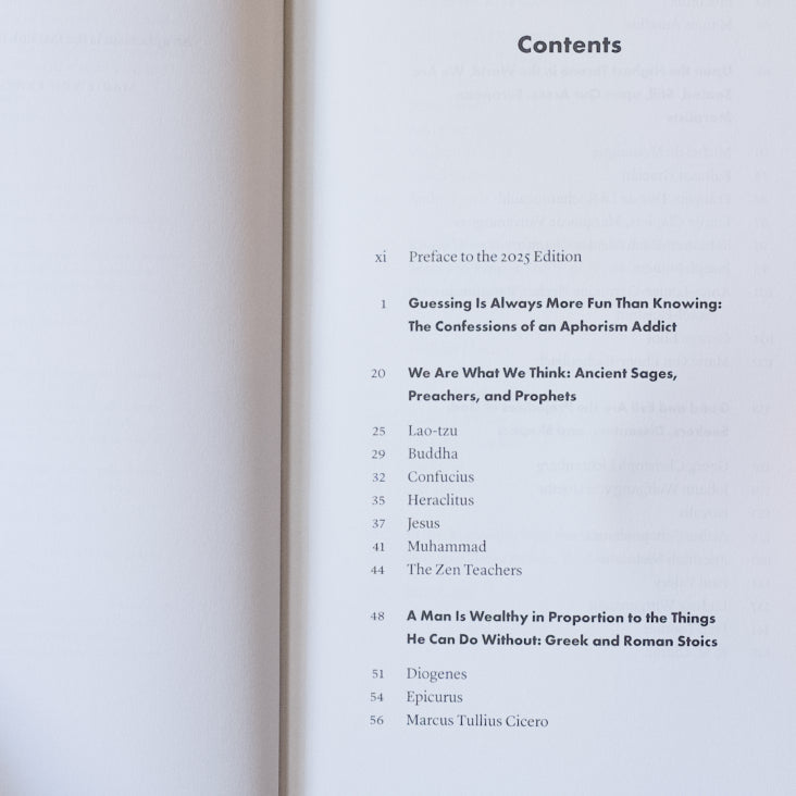 The World in a Phrase: A Brief History of the Aphorism