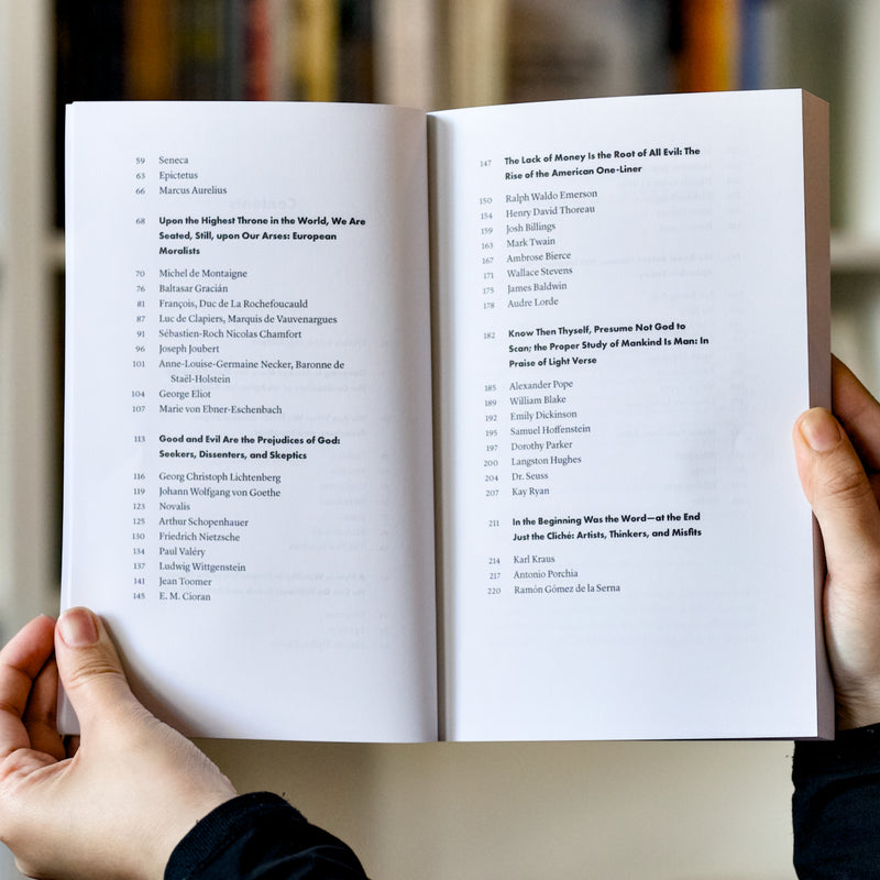 The World in a Phrase: A Brief History of the Aphorism