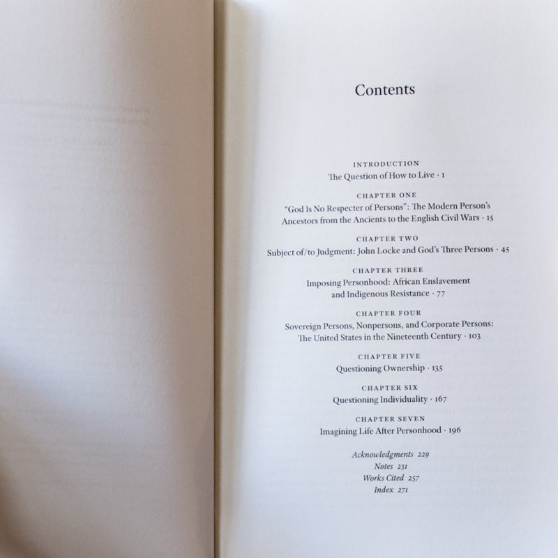 Unbecoming Persons: The Rise and Demise of the Modern Moral Self