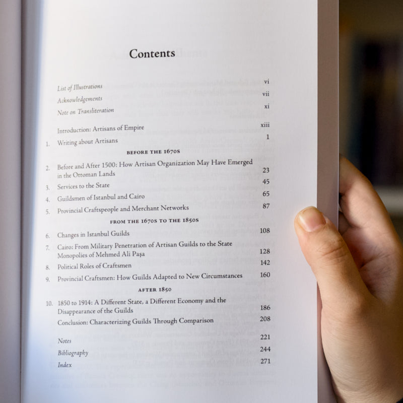 Artisans of Empire: Crafts and Craftspeople Under the Ottomans