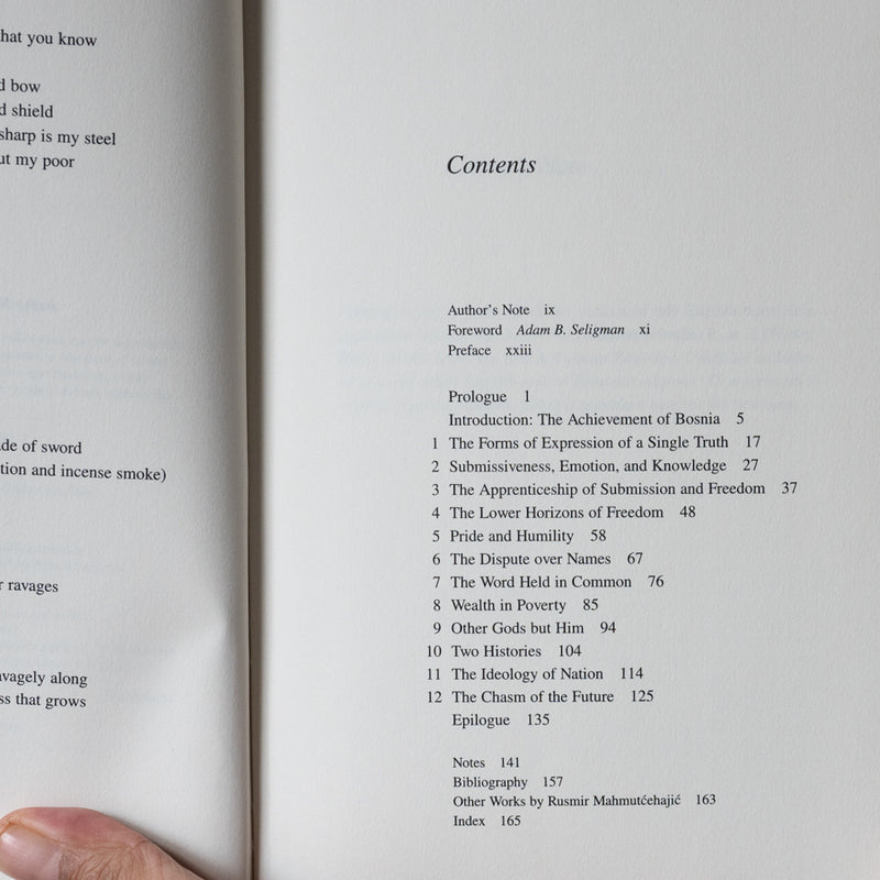 Learning from Bosnia: Approaching Tradition