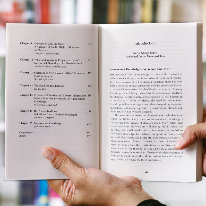 Syed Hussein Alatas and the School of Autonomous Knowledge