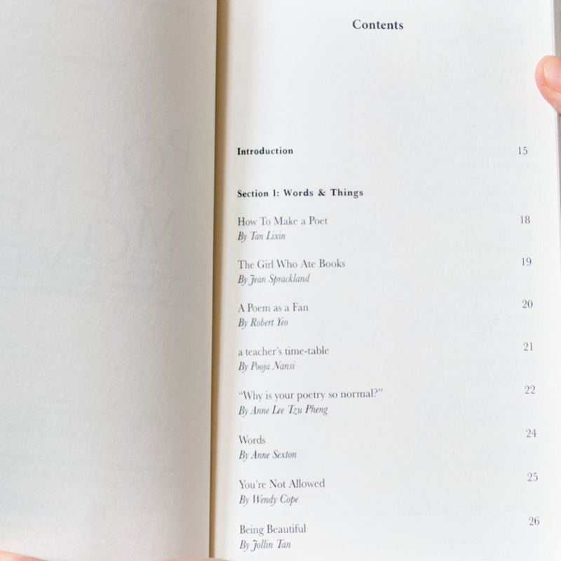 Poetry Moves: An Anthology of Poetry