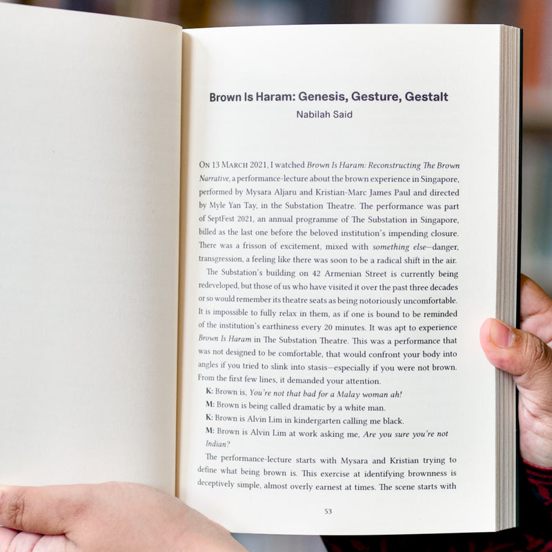 Brown is Redacted: Reflecting on Race in Singapore