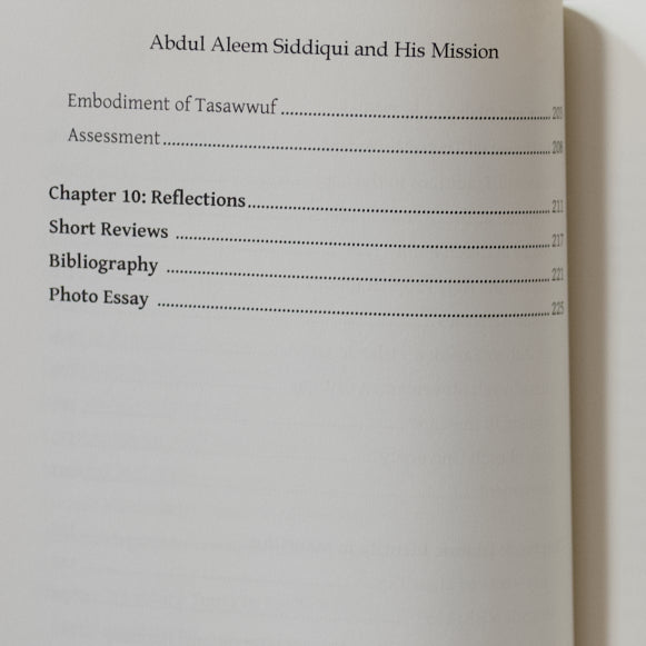 Abdul Aleem Siddiqui and His Mission