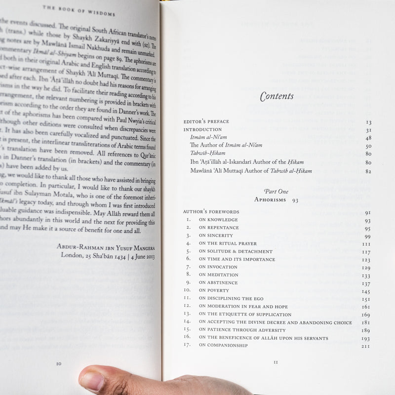 Book of Wisdoms: Kitab Al-Hikam, a Collection of Sufi Aphorisms