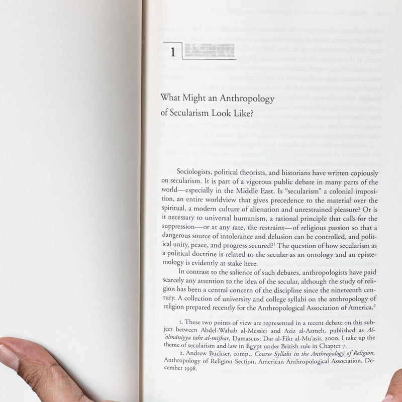 Formations of the Secular: Christianity, Islam, Modernity