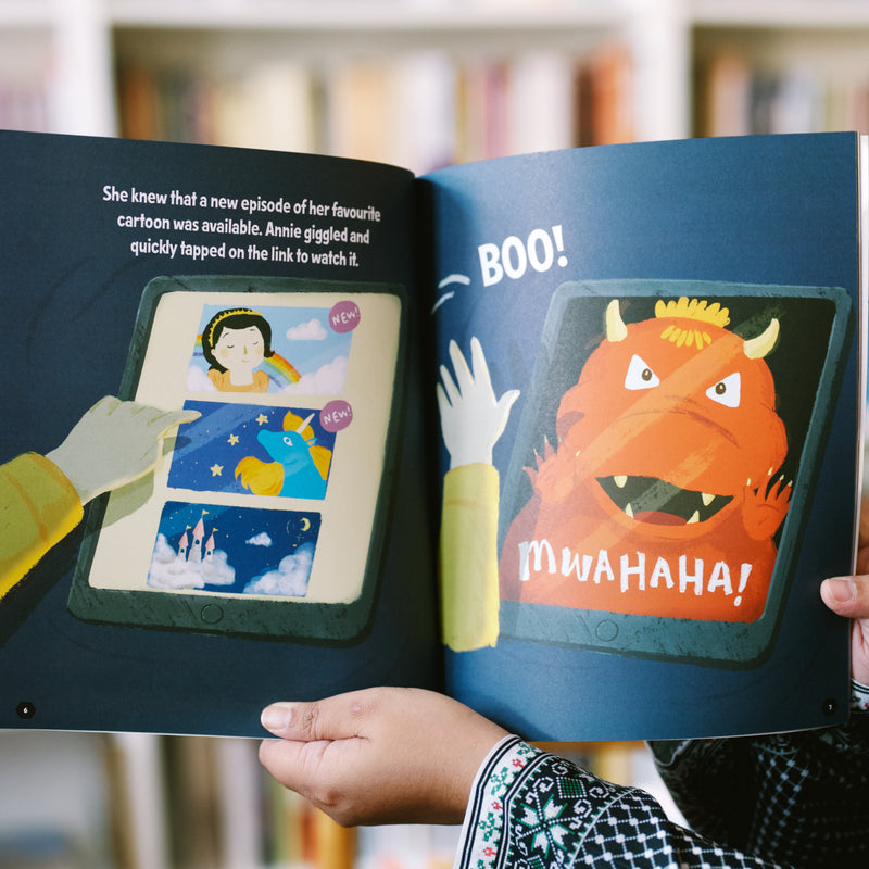 Mama, I'm Scared! A Story about Inappropriate Content Online