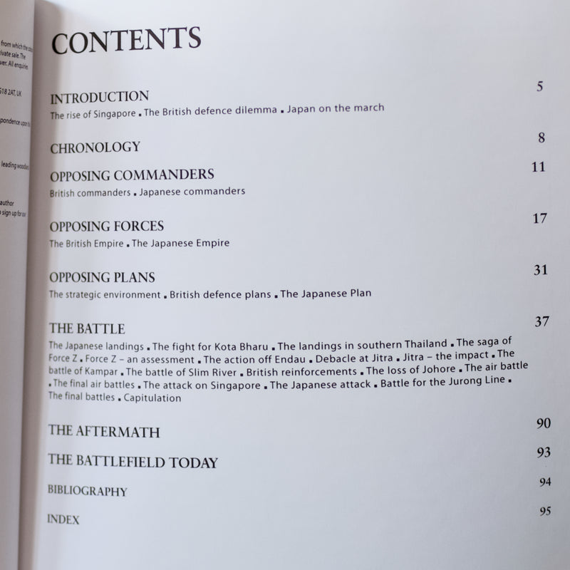 Malaya and Singapore 1941-42