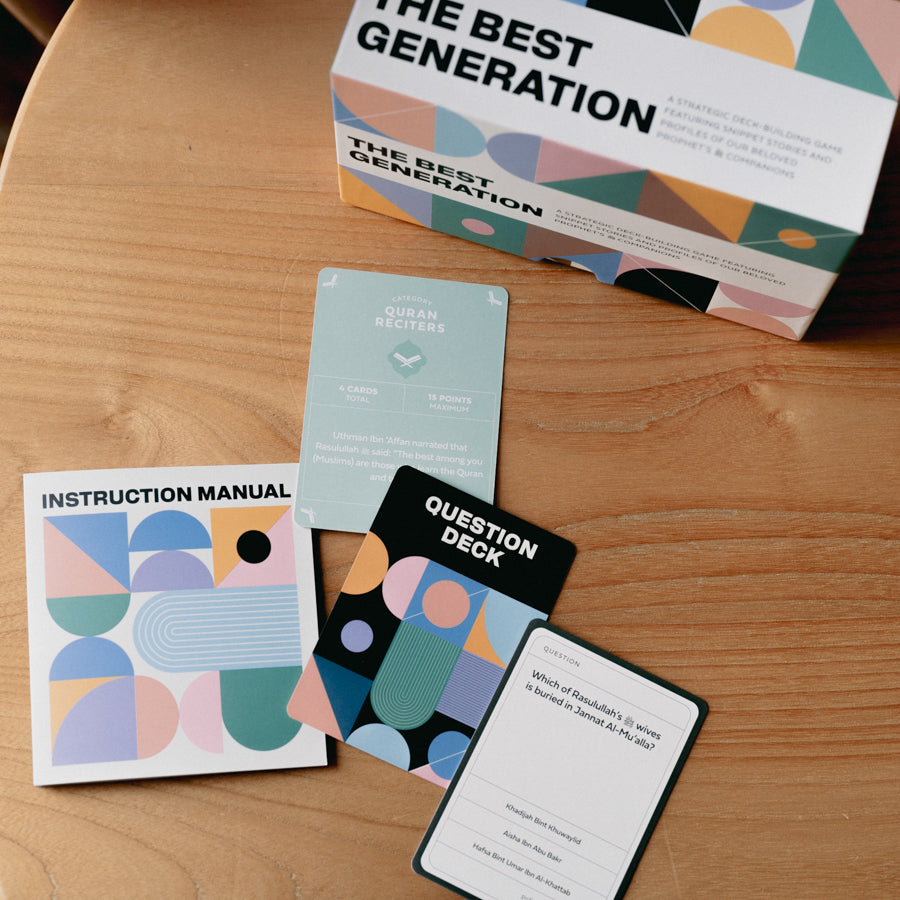 The Best Generation Card Game — Wardah Books
